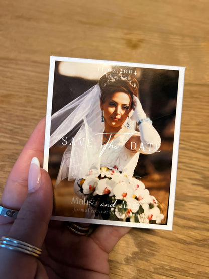 Save the Date Magnet