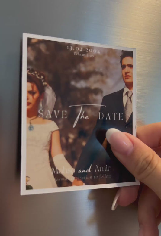 Save the Date Magnet